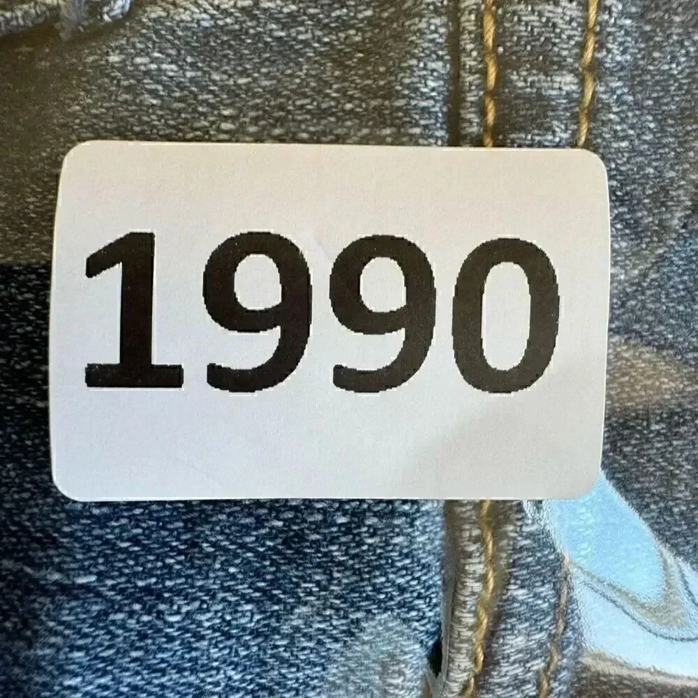 Anthropologie  Pilcro and the Letterhead Script Blue Denim Jeans SZ 26 #1990 - Picture 13 of 14